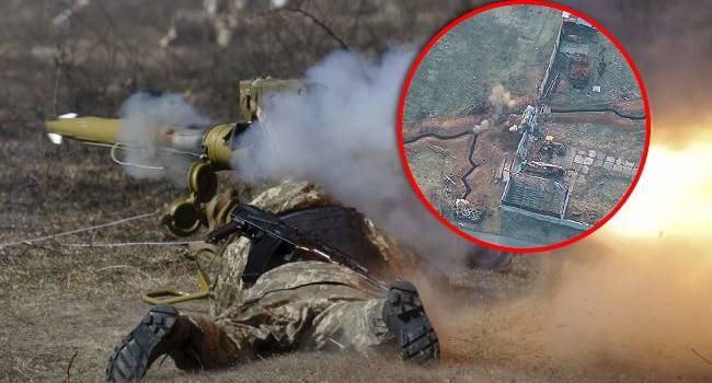 ВСУ превратили позиции боевиков на Донбассе в прах 