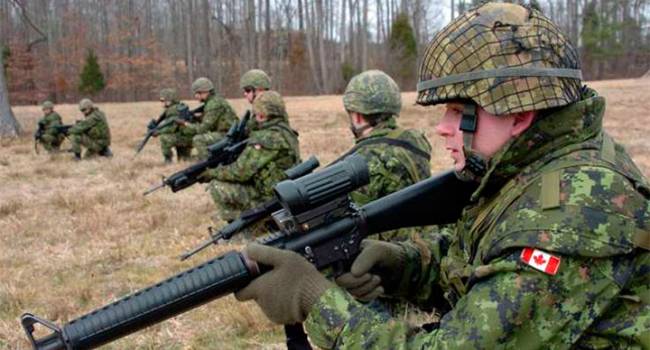 Канада отправляет в Украину свои войска 