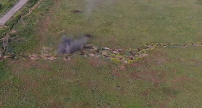 ВСУ ювелирными артиллерийскими ударом превратили позиции боевиков в пыль