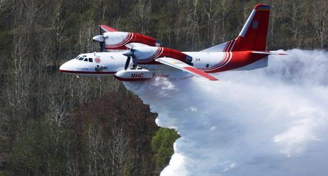 Лесной пожар в Луганской области будут тушить самолеты ГСЧС – Аваков