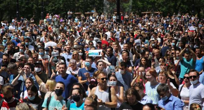 Несмиян: У путинского режима есть два варианта для того, чтобы ответить на протесты в Хабаровске