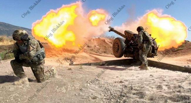  «Ад в Сирии»: Бойцы спецназа РФ начали валить по-полной из гаубиц
