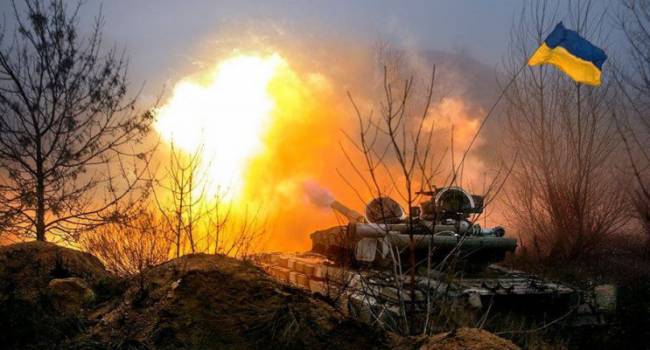 «Скоро так будет со всеми их складами»: Силы ООС ответным огнем уничтожили склад боеприпасов боевиков и ликвидировали врага Украины 