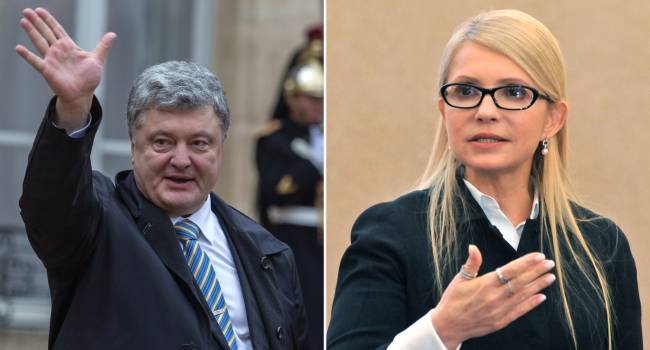 Тимошенко уже давно ушла в маргинес, и сейчас она с трудом сдерживает остаток бабушек, готовых за нее голосовать, а Порошенко уперся в свой потолок - мнение