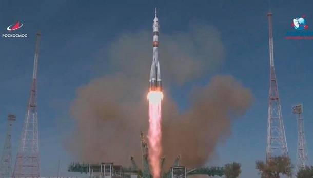 В России запустили ракету «Союз» с обновленным экипажем МКС