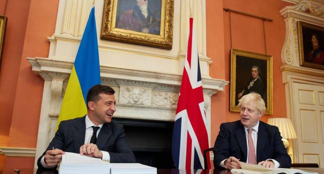 «Британия вместе с Украиной! Спасибо тебе, Великобритания!»: Зеленский поблагодарил Лондон за поддержку