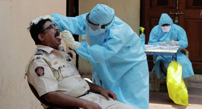 Индия установила рекорд по количеству проведённых тестов на коронавирус за сутки 