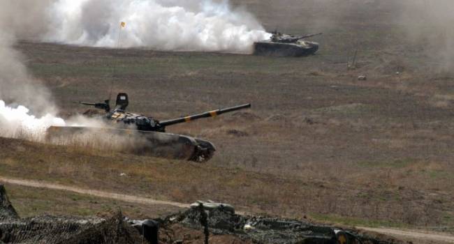 Войска Армении один за другим уничтожают азербайджанские танки 