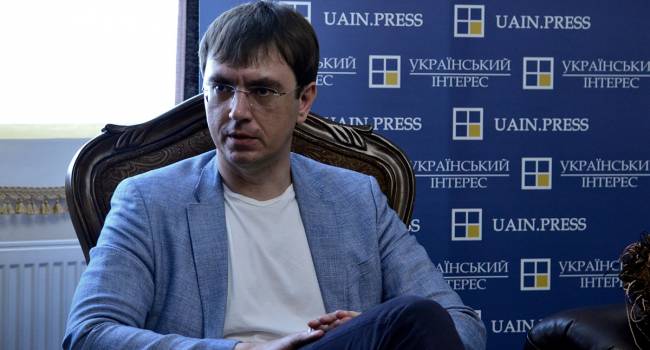 Омелян: к пламенному спичу Зеленского, как он отстаивает ценности Майдана, он забыл еще дописать, как он ради мира горел в танке