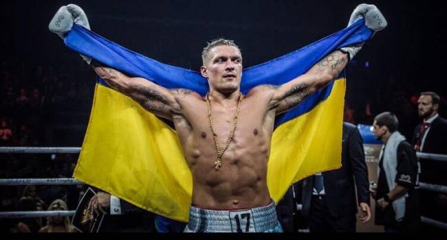 Блогер: когда побеждает Усик – вместе с ним побеждает Украина, ибо в ринге развевается не русский, а украинский флаг