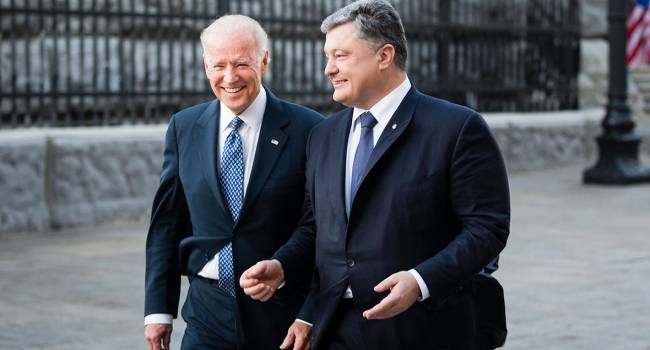 Аналитик: похоже, Порошенко и Байден уже согласовали позиции, проведя неофициальный телефонный разговор