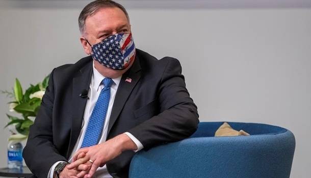 Помпео сообщил о новых санкциях США против Китая Помпео сообщил о новых санкциях США против Китая