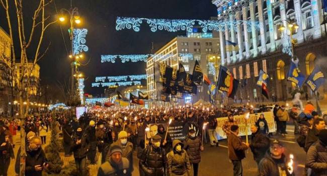 «И другое разное отребье»: Журавко заявил о распаде Украины из-за шествия в честь Бандеры 