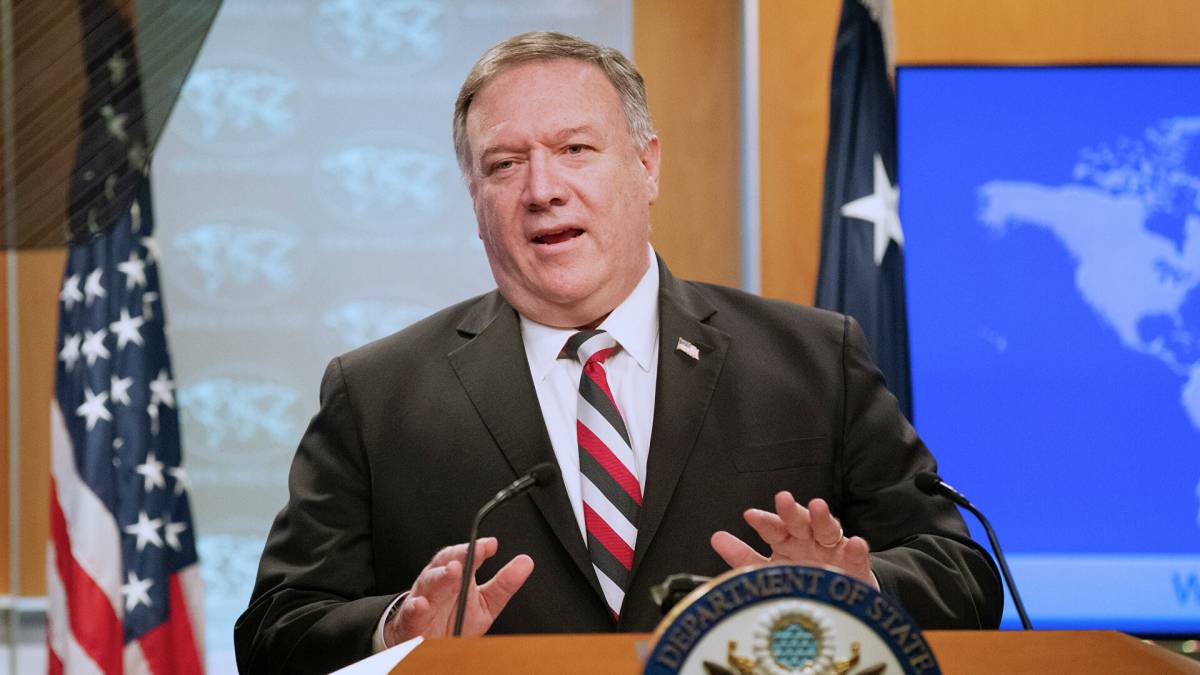 «Был нанесен удар по России»: Помпео рассказал о поддержке США Украины «Был нанесен удар по России»: Помпео рассказал о поддержке США Украины