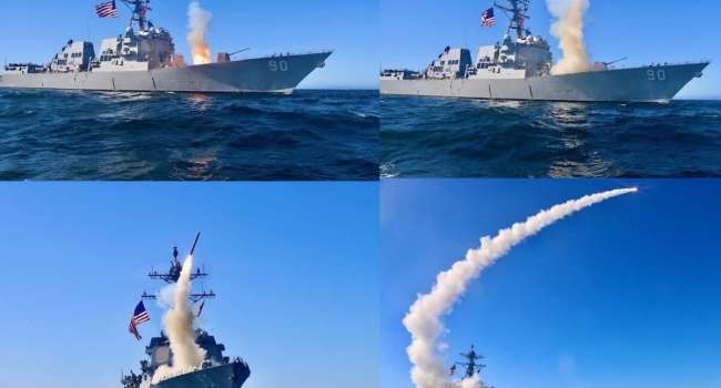 «Будет удар «Томагавками»?»: В Черное море вошел вооруженный «до зубов» военный корабль США