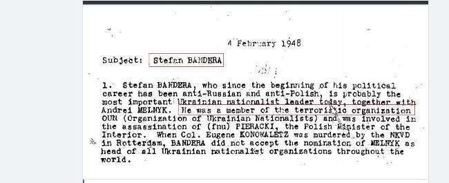 Журналист: «В США Степана Бандеру считали террористом ещё с 1948 года»