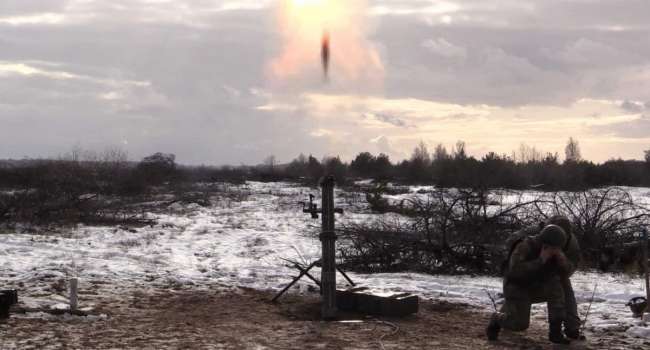 Сепаратисты сообщают, что ВСУ обстреливают их позиции в Еленовке из минометов НАТО