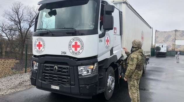 На Донбасс поступило 100 миллионов тонн гуманитарной помощи 