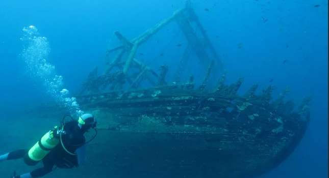 На дне Красного моря обнаружены обломки древнего судна 