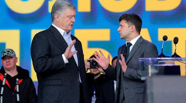 Зеленский: я уже являюсь приговором для Порошенко, он просто этого не осознал Зеленский: я уже являюсь приговором для Порошенко, он просто этого не осознал