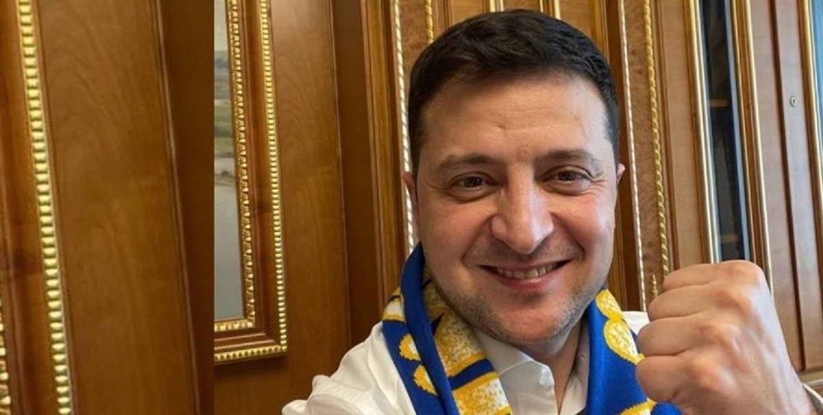 Президент Зеленский запустил новый флешмоб для поддержки украинской сборной в матче с Англией