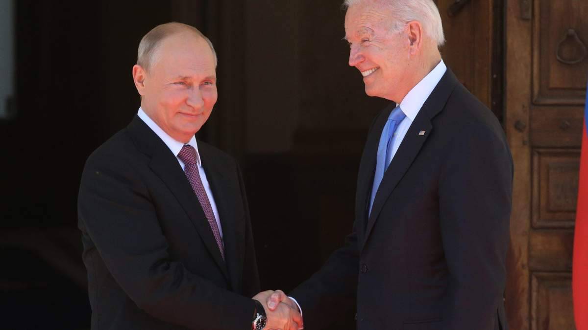 Байден и Путин