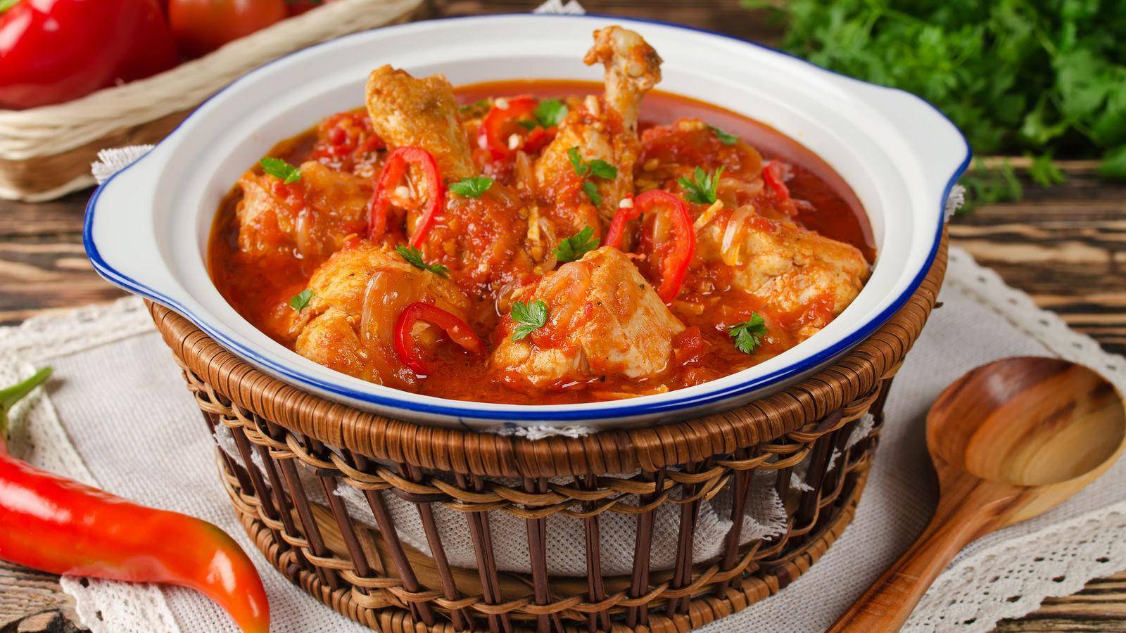 Блюда грузинской кухни: готовим чахохбили