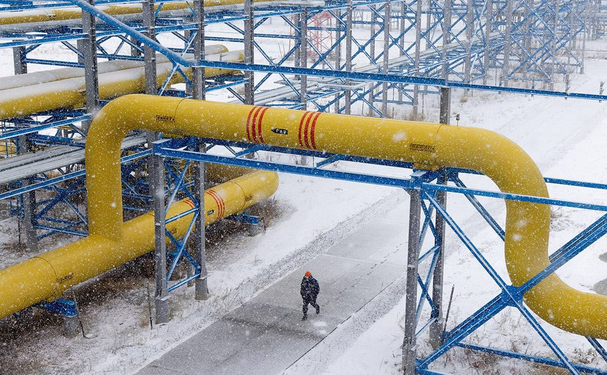 «Газпром»: Европа растратила более 40% газа из хранилищ