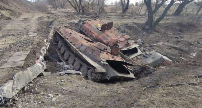 Росія лишилась ще одного танкового підрозділу. На Чернігівщині Територіальна оборона знищила ворожу військову техніку