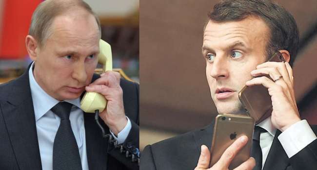 «Алло, Путин?»: телефонный звонок Макрона в Кремль