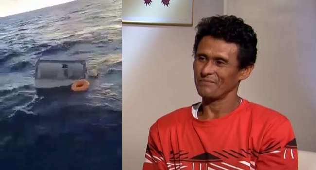 Пустой холодильник не дал умереть рыбаку, который 11 дней находился в открытом океане