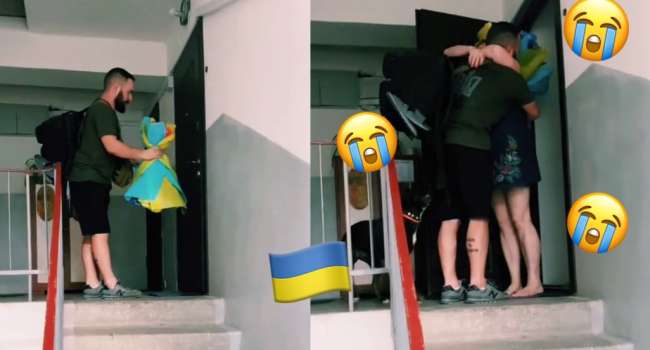 «Мама еще не знает, что сын с войны вернулся»: трогательная реакция матери украинского защитника