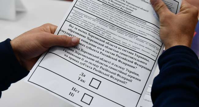 Сообщниками РФ на незаконных референдумах в Украине стали восемь стран