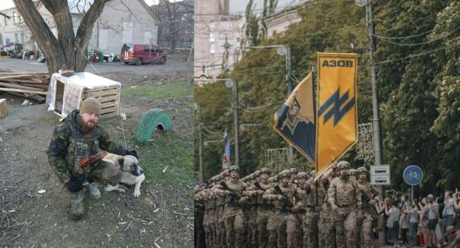 В столице Украины официально открыли улицу имени полка «Азов» (фото, видео)