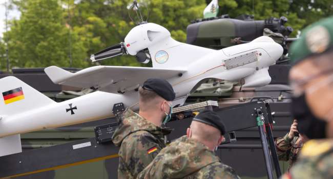 Злоумышленники пытались с помощью дронов шпионить за полигоном бундесвера Вильдфлеккен, где тренируют украинских военных