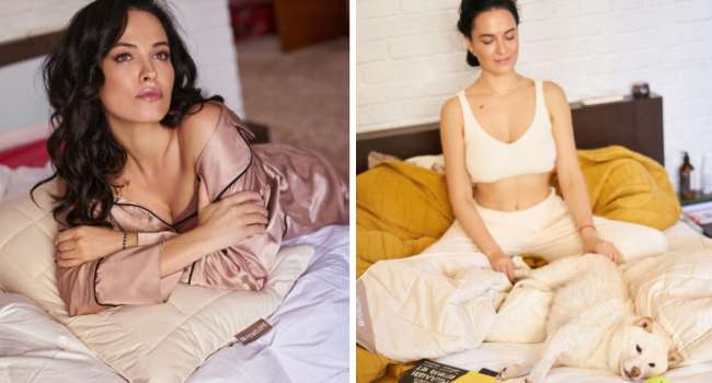 Модель Даша Астафьева стала лицом украинского текстильного бренда и вновь поразила фанатов женской красотой