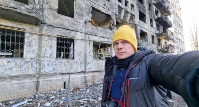 «РФ ведет самый бесчеловечный метод боя, терроризируя мирных людей»: Дмитрий Комаров прошелся по улицам Киева